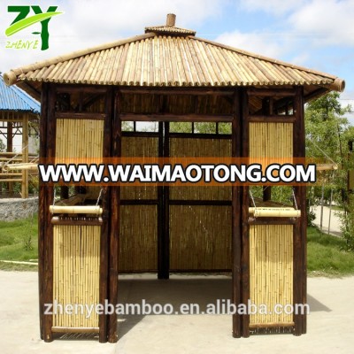 ZY-611 Bamboo Gazebo Bamboo Pavillion Bamboo House with Factory OEM Price !!