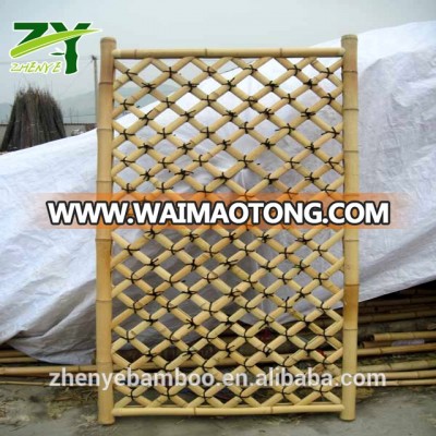 HOT!!! ZY-308 Factory prices Bamboo Lattice Panel Garden Lattice Panel Grid Wall Panels